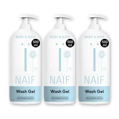 pdp-image-Naïf Baby & kids wash gel 3-pack