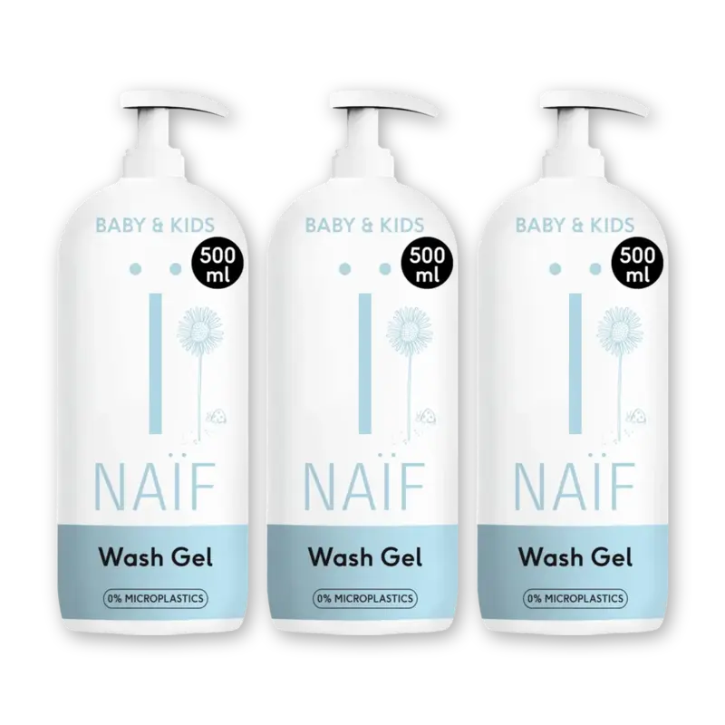 Baby & kids wash gel 3-pack