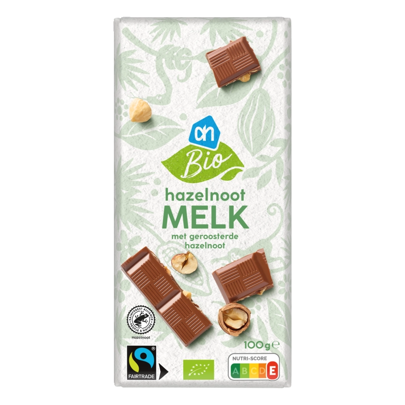Reep hazelnoot melk