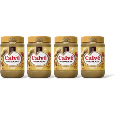pdp-image-Calvé Pindakaas met stukjes pinda 4pack