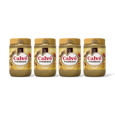 pdp-image-Calvé Pindakaas met stukjes pinda 4pack