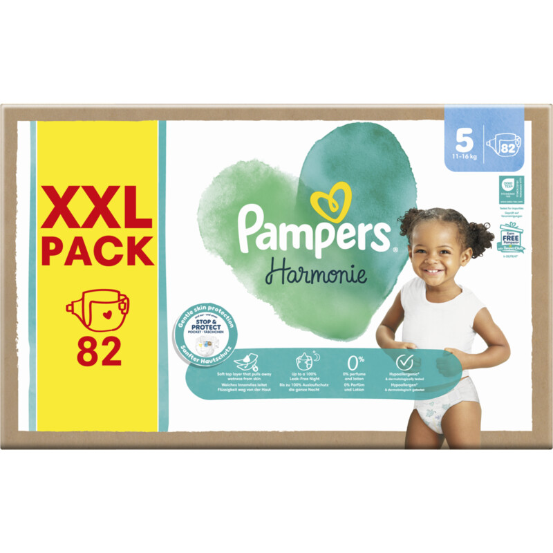 Een afbeelding van Pampers Harmonie luiers xxl pack maat 5