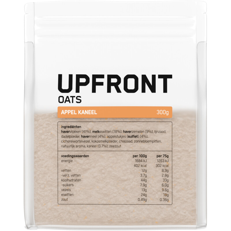 Upfront Oats appel kaneel smaak