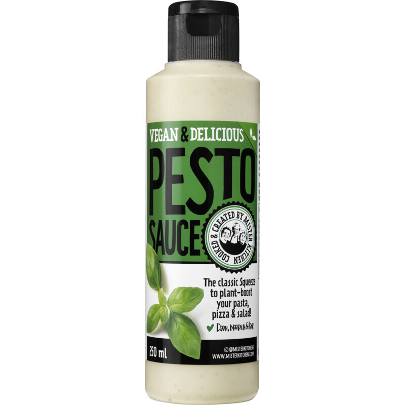Een afbeelding van Mister kitchen's Pesto saus vegan