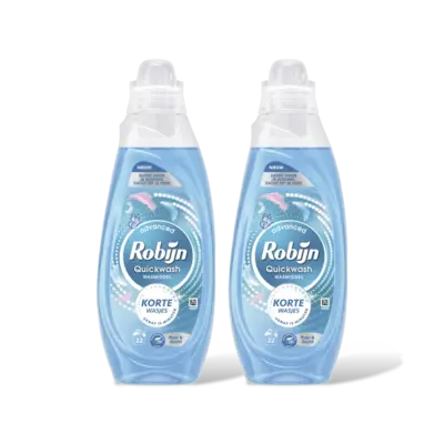 pdp-image-Robijn Quickwash puur & zacht 2-pack