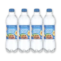 Crystal Clear Sparkling peach 4-pack