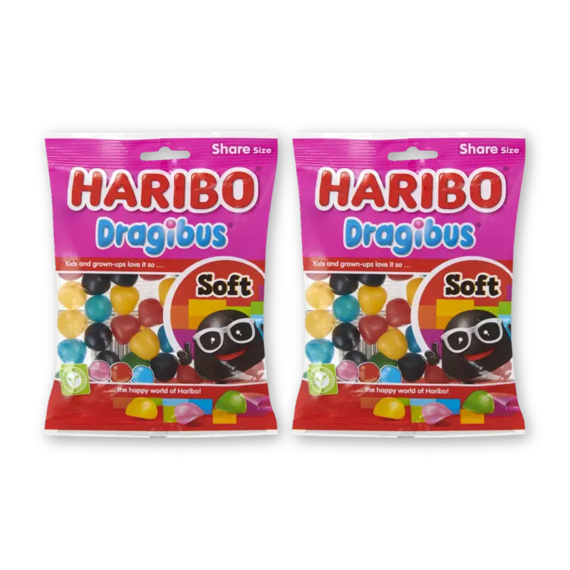Haribo Dragibus soft 2-pack