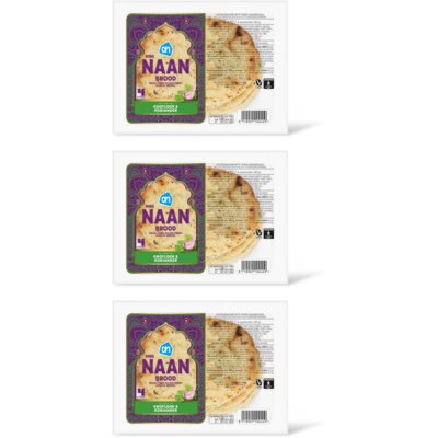 pdp-image-AH Mini naanbrood knoflook koriander 3-pack