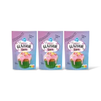 AH Bakfeest glazuur roze 3-pack