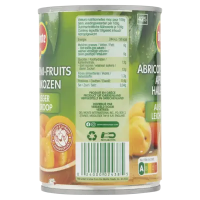 pdp-image-Del Monte Halve abrikozen op lichte siroop