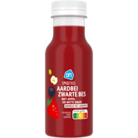 Een afbeelding van AH Smoothie appel aardbei braam zwarte bes