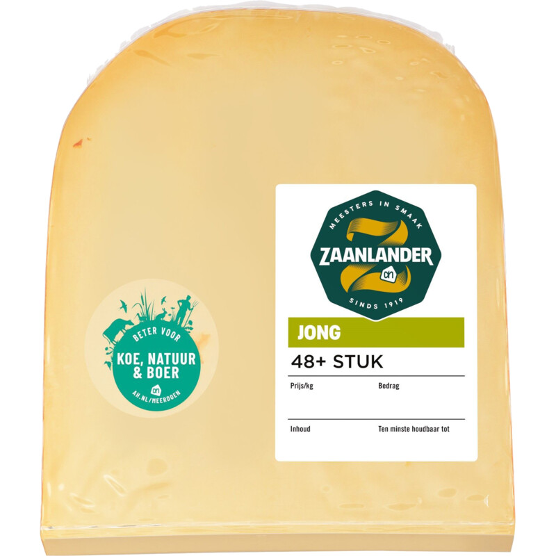 Een afbeelding van AH Zaanlander Jong 48+ stuk