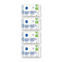 NIVEA Reinigingsdoekjes normale huid 4-pack