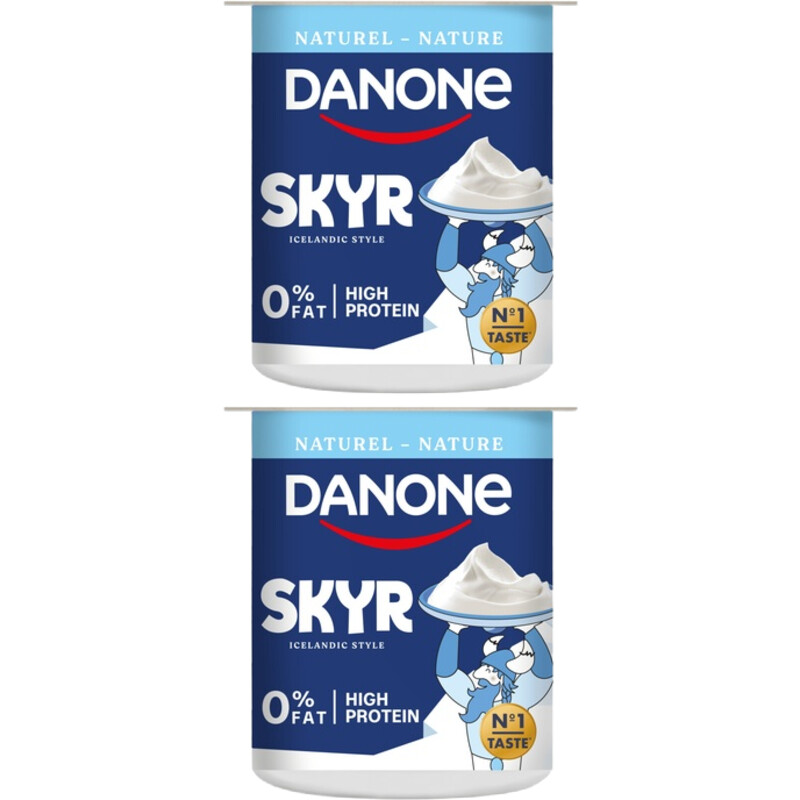 Een afbeelding van Danone Skyr Naturel 2-pack