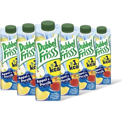 pdp-image-DubbelFrisss 1Kcal appel & perzik 6-pack