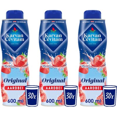 pdp-image-Karvan Cévitam Aarbei 3-pack