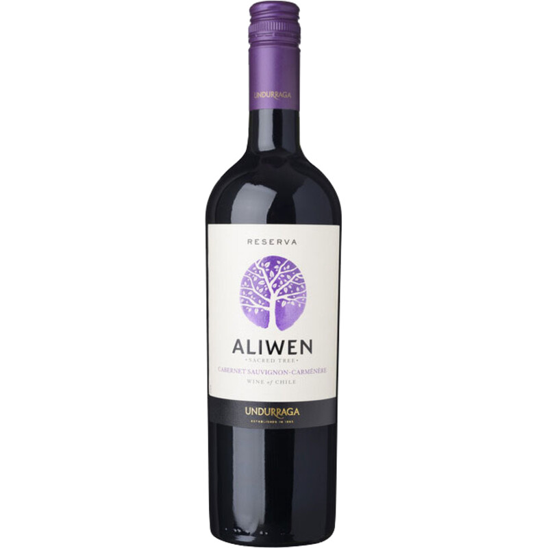 Een afbeelding van Aliwen Cabernet sauvignon carménère reserva