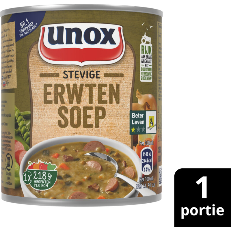 Unox Stevige erwtensoep