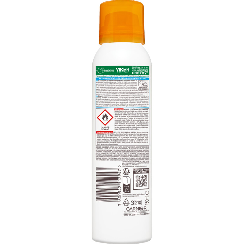Een afbeelding van Ambre Solaire Kids anti-zand mist spray spf50+