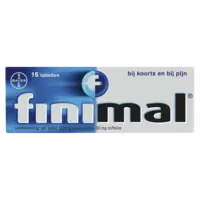 Finimal Bij koorts en bij pijn tabletten