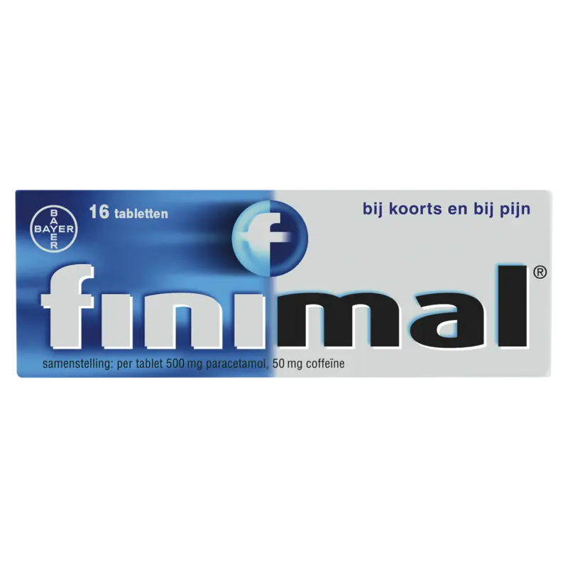 500 mg Paracetamol 50 mg Coffeïne