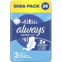 Een afbeelding van Always Ultra day long plus wings giga pack
