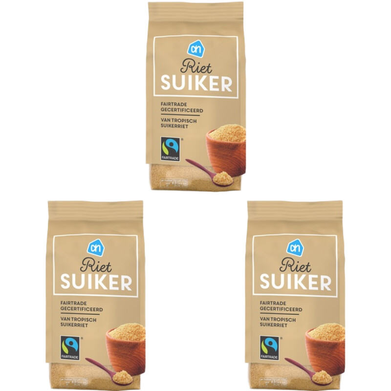 Een afbeelding van AH Rietsuiker 3-pack