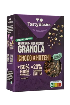 pdp-image-TastyBasics Low carb-high protein granola choco