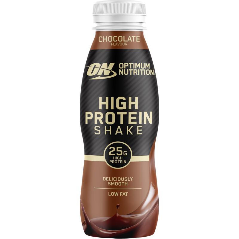 Een afbeelding van Optimum Nutrition High protein shake chocolate