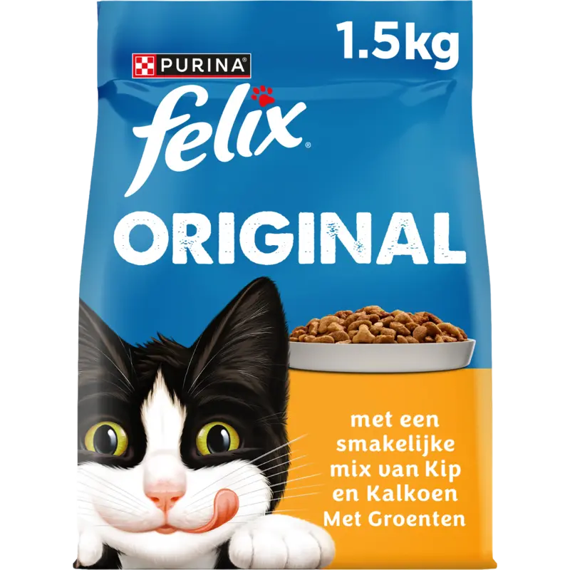 Kattenvoer original kip kalkoen met groenten