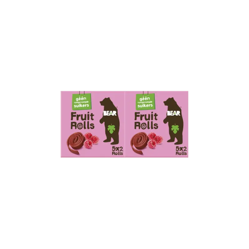 Fruit rolls framboos 2-pack