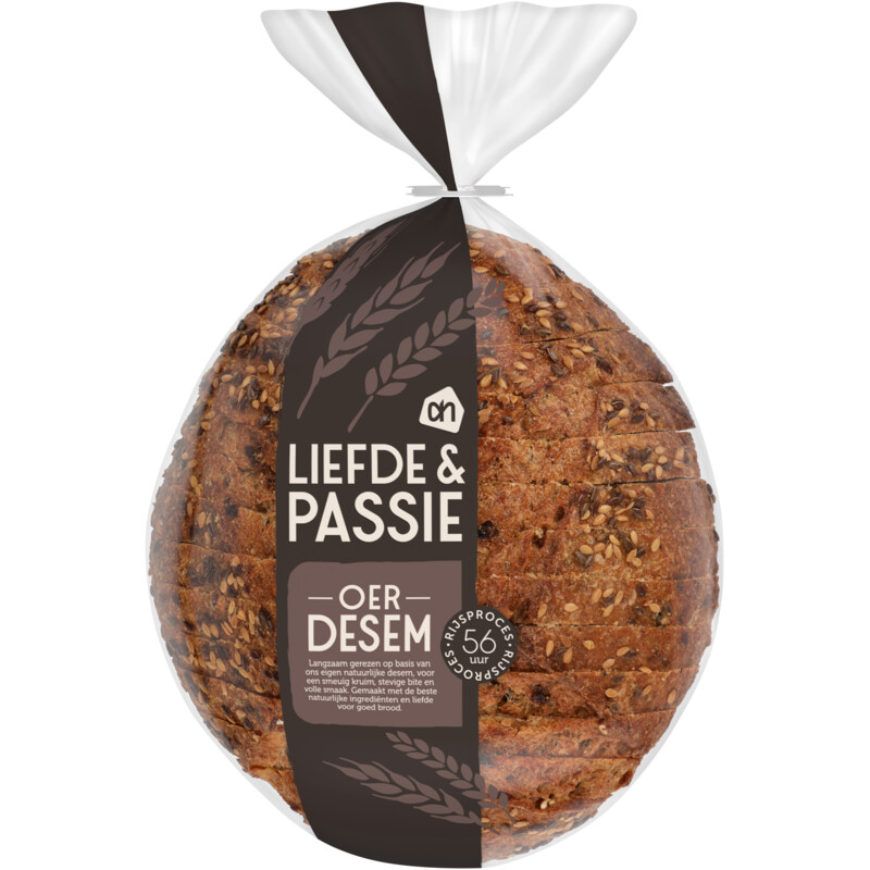 Een afbeelding van AH Liefde & Passie OerDesem tarwe-emmer ongesneden