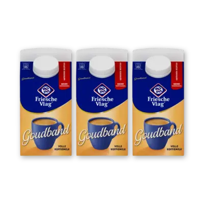 pdp-image-Friesche Vlag Goudband volle koffiemelk 3-pack