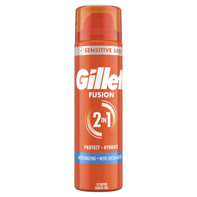 Gillette Fusion scheergel hydratant