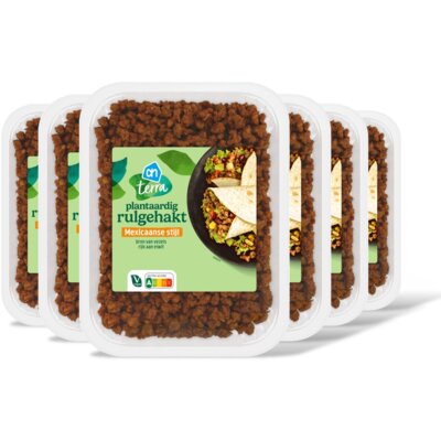 AH Terra Plantaardig rulgehakt Mexicaans 6-pack