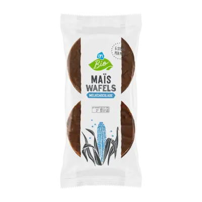 pdp-image-AH Biologisch Maiswafels met melk chocolade