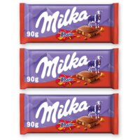 Milka Chocoladereep Daim 3-pack