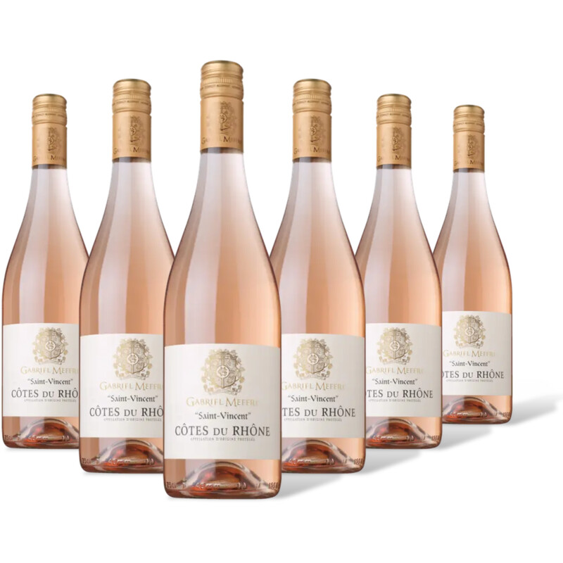 Gabriel Meffre Cotes du Rhone Saint Vincent 6 flessen