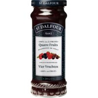 Een afbeelding van St. Dalfour Vruchtenspread Vier vruchten