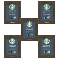Starbucks Nespresso espresso roast 5-pack