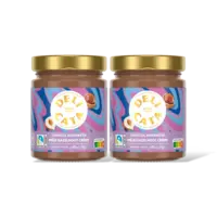Delicata Chocoladepasta melk hazelnoot creme 2-pk