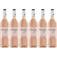 Een afbeelding van Free Feather Rosé alcoholvrij 6-pack