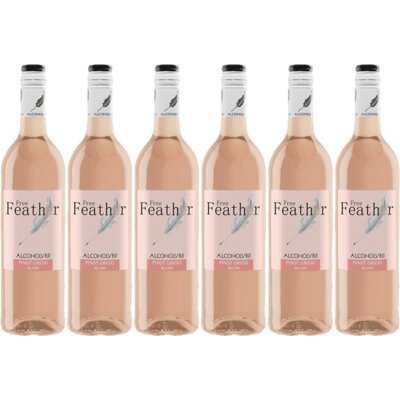 pdp-image-Free Feather Rosé alcoholvrij 6-pack