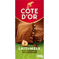 Côte d'Or Chocoladereep melk stukjes hazelnoot