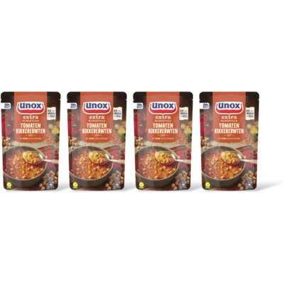 pdp-image-Unox Kikkererwten tomatensoep 4-pack