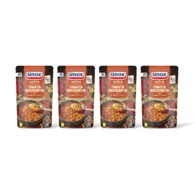 pdp-image-Unox Kikkererwten tomatensoep 4-pack