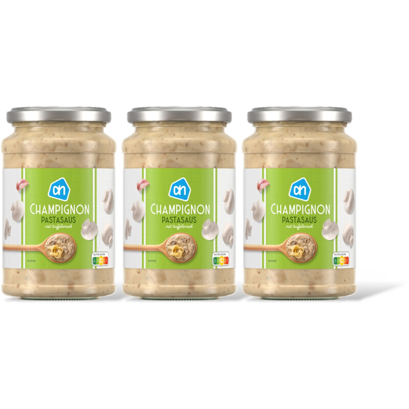 AH Champignon pastasaus truffelsmaak 3-pack