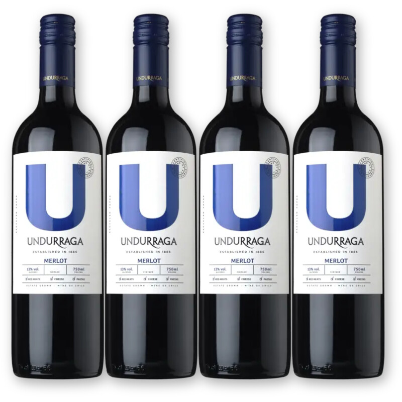 Undurraga Undurraga Merlot 4 flessen
