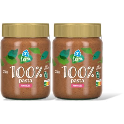 pdp-image-AH Terra Plantaardig 100% pasta amandel 2 pack
