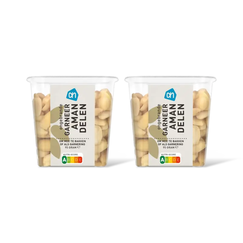 AH Ongebrande garneer amandelen 2-pack